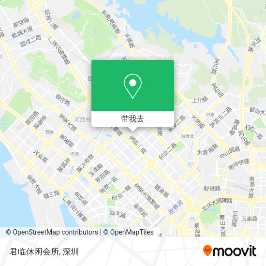 君临休闲会所地图