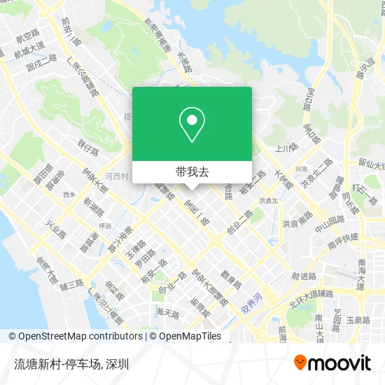 流塘新村-停车场地图