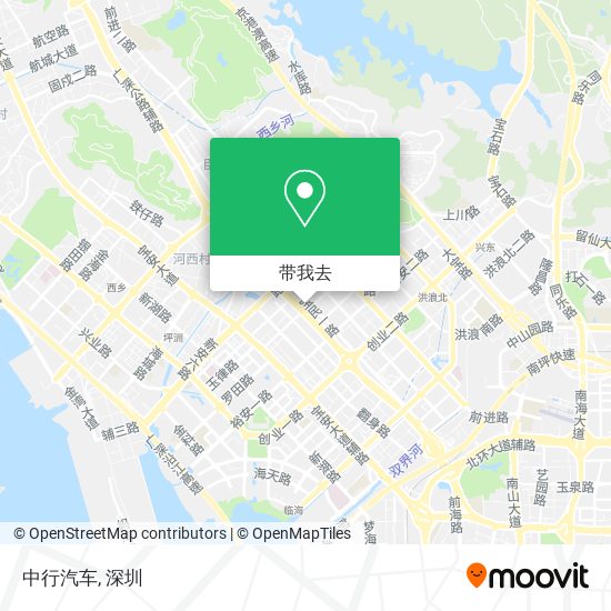 中行汽车地图