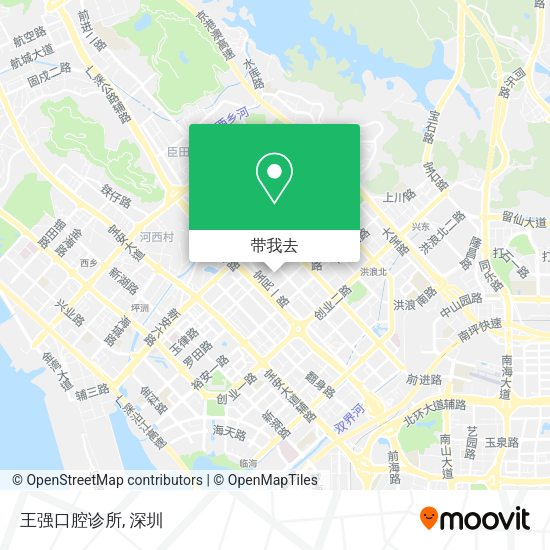 王强口腔诊所地图