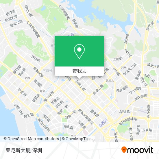 亚尼斯大厦地图