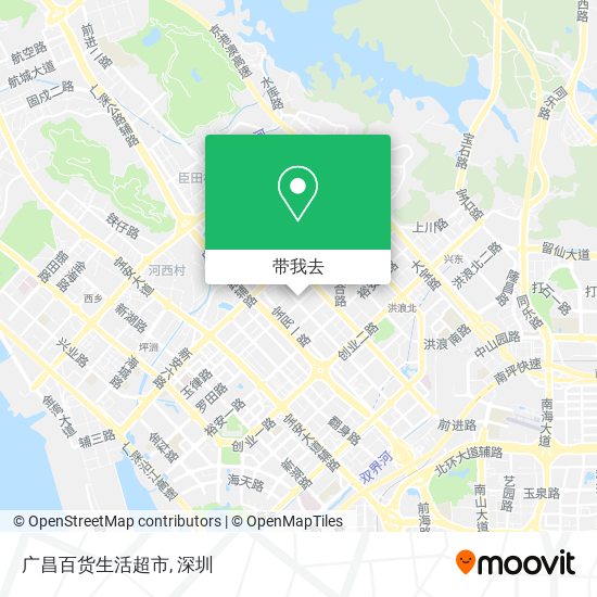 广昌百货生活超市地图