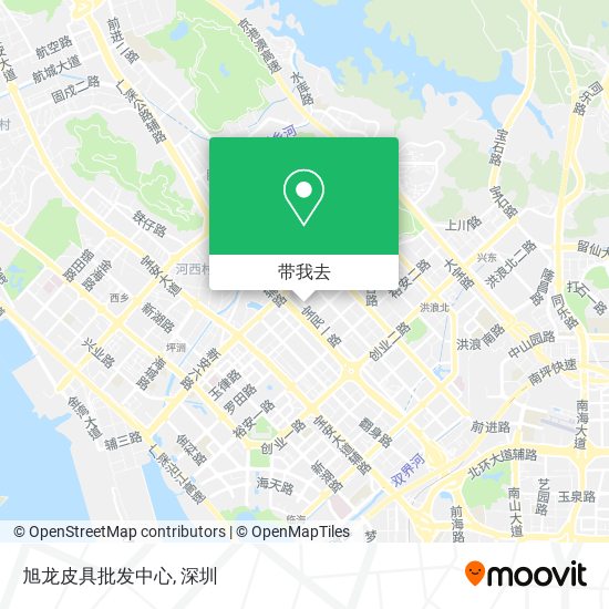 旭龙皮具批发中心地图
