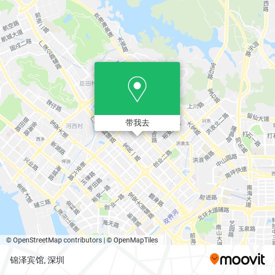 锦泽宾馆地图