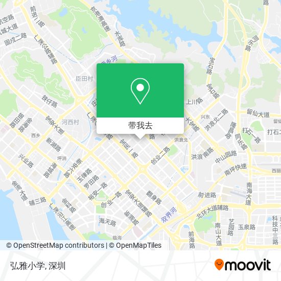 弘雅小学地图