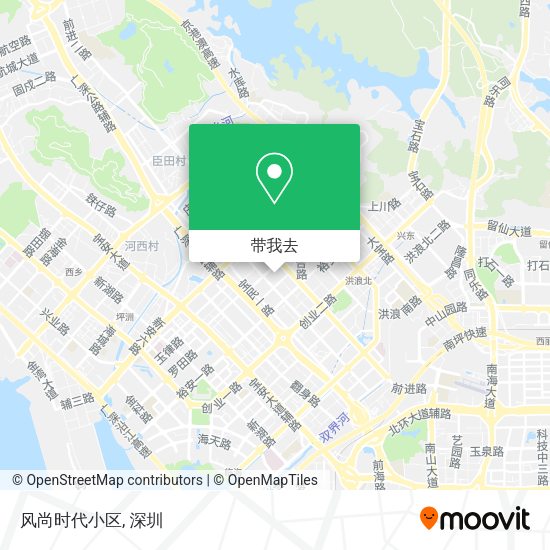 风尚时代小区地图
