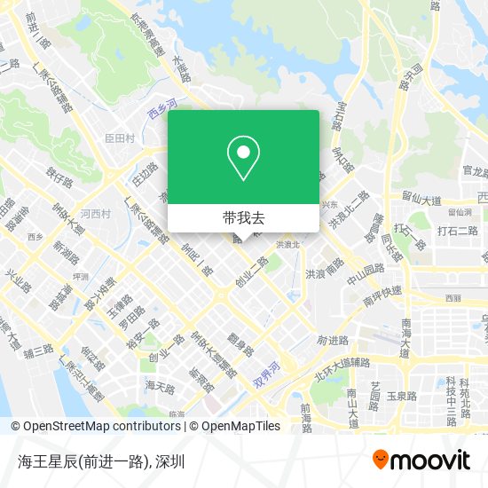 海王星辰(前进一路)地图