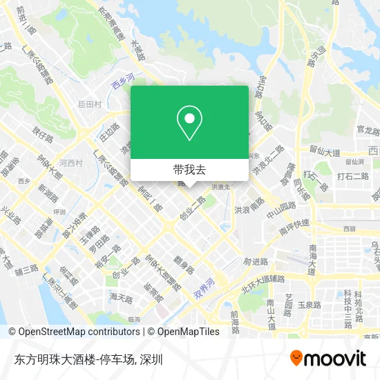 东方明珠大酒楼-停车场地图