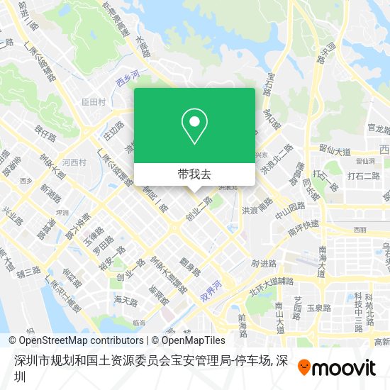 深圳市规划和国土资源委员会宝安管理局-停车场地图
