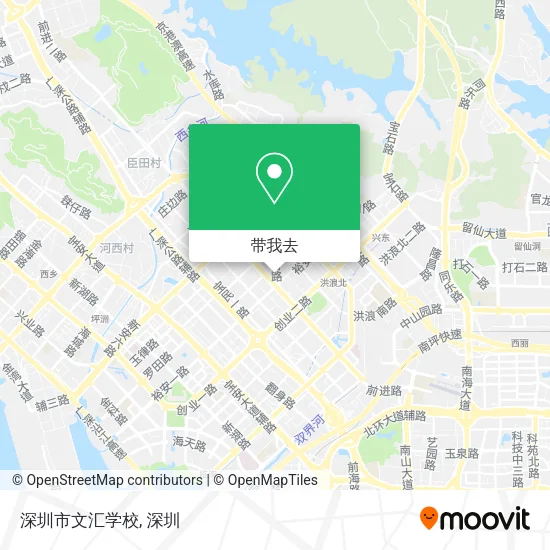 深圳市文汇学校地图