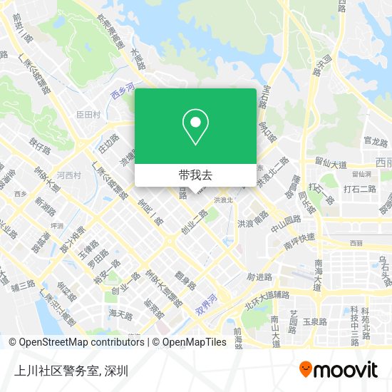 上川社区警务室地图