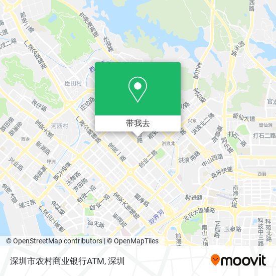 深圳市农村商业银行ATM地图