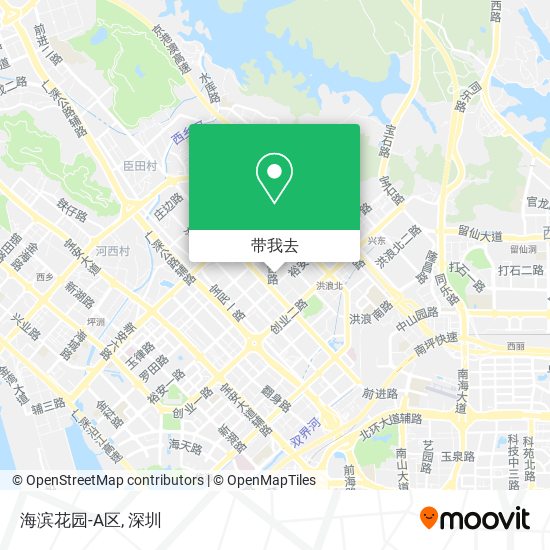 海滨花园-A区地图