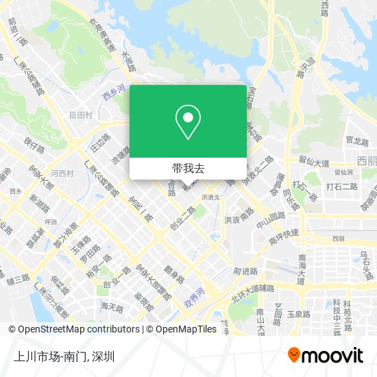 上川市场-南门地图