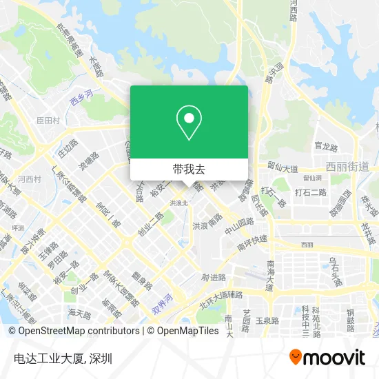 电达工业大厦地图