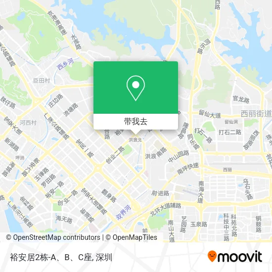裕安居2栋-A、B、C座地图