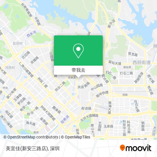 美宜佳(新安三路店)地图