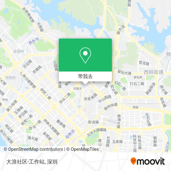 大浪社区-工作站地图