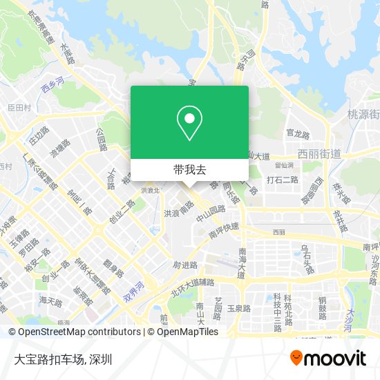 大宝路扣车场地图