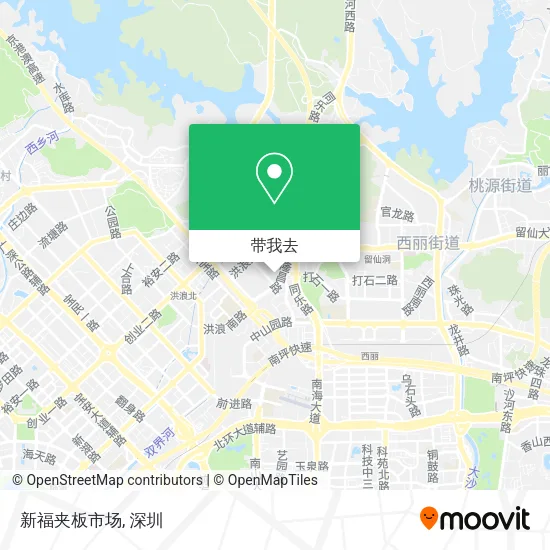 新福夹板市场地图