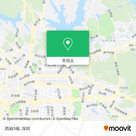 西丽5栋地图