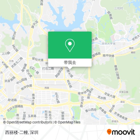 西丽楼-二幢地图