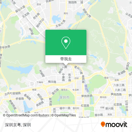 深圳京粤地图