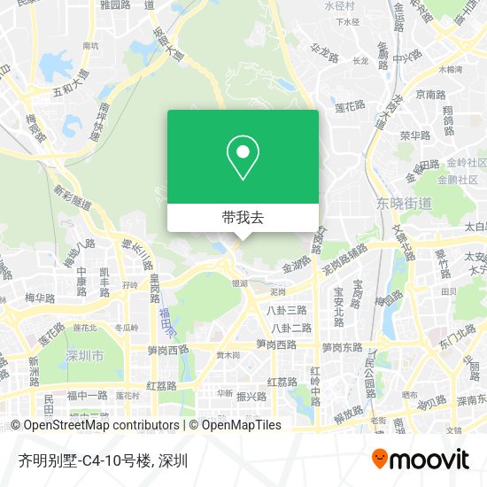 齐明别墅-C4-10号楼地图