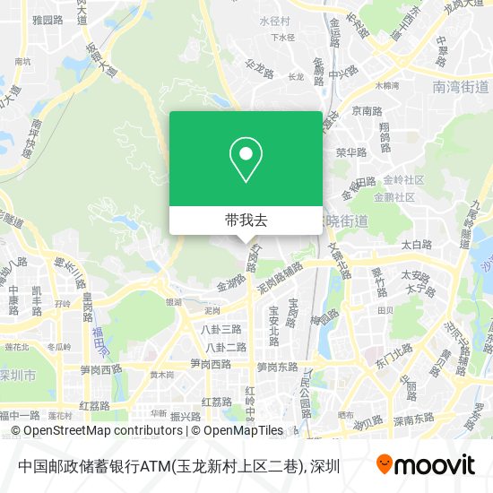 中国邮政储蓄银行ATM(玉龙新村上区二巷)地图