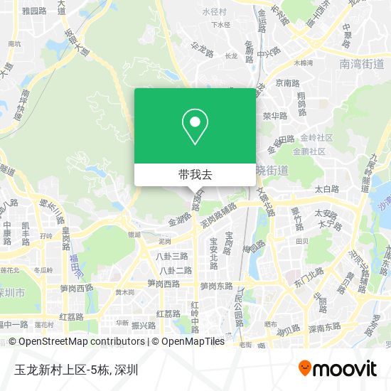 玉龙新村上区-5栋地图