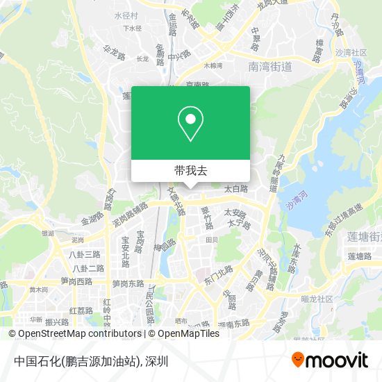 中国石化(鹏吉源加油站)地图
