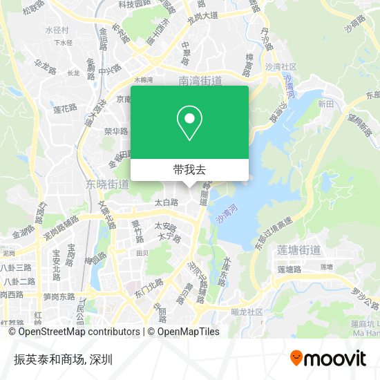 振英泰和商场地图