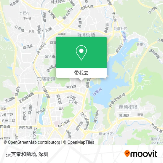 振英泰和商场地图