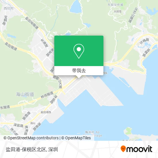 盐田港-保税区北区地图