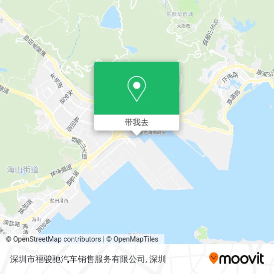 深圳市福骏驰汽车销售服务有限公司地图