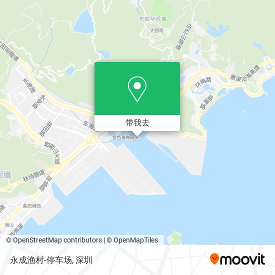 永成渔村-停车场地图