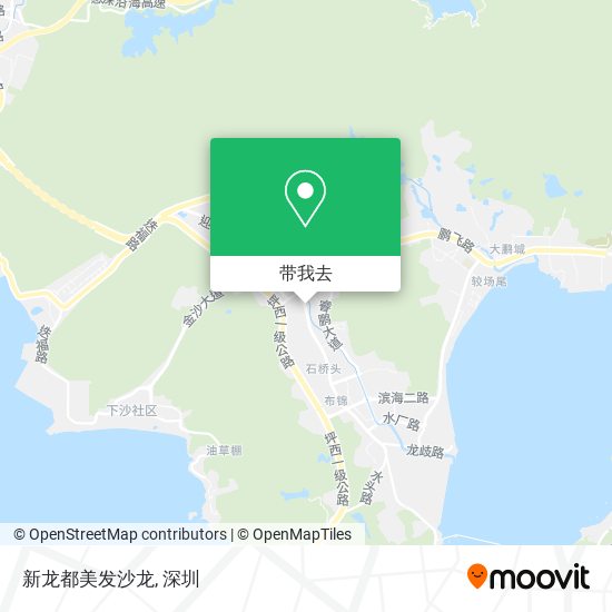 新龙都美发沙龙地图