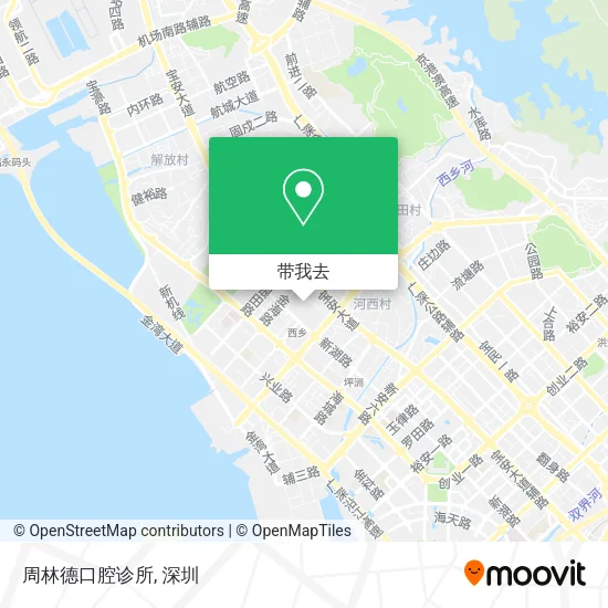 周林德口腔诊所地图