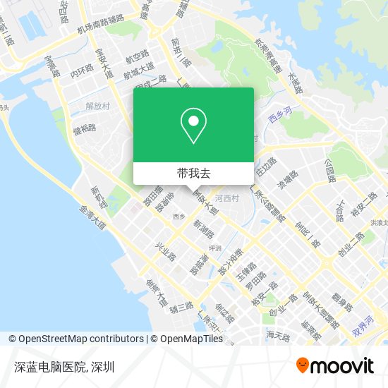深蓝电脑医院地图