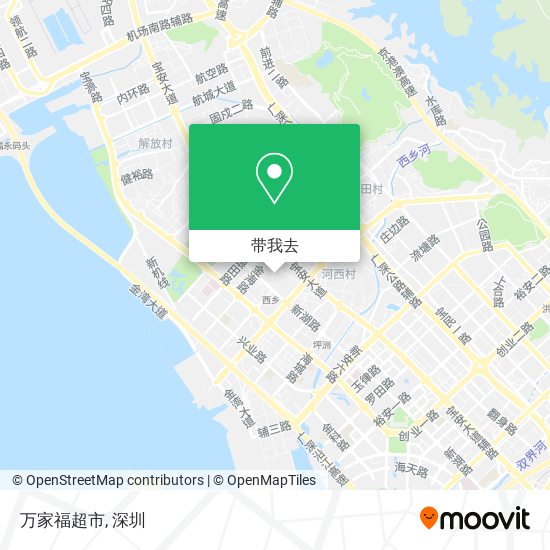 万家福超市地图