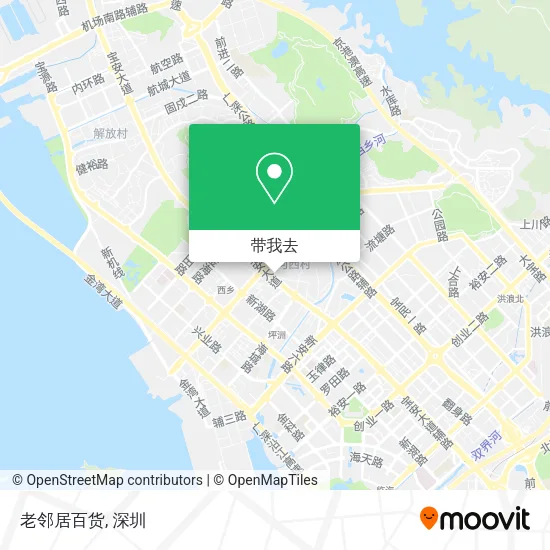 老邻居百货地图