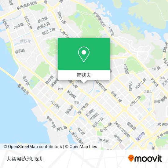 大益游泳池地图