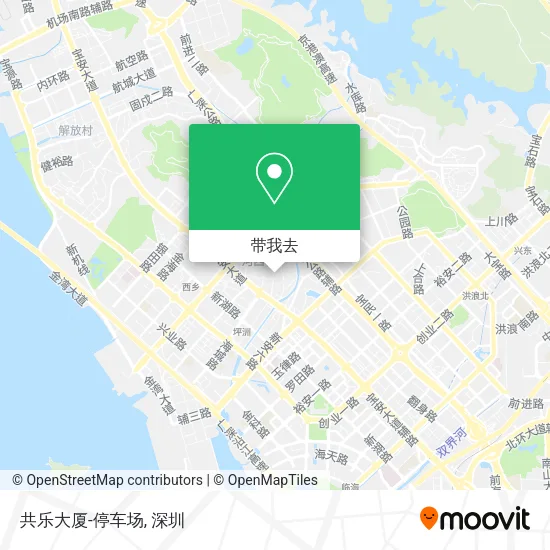 共乐大厦-停车场地图