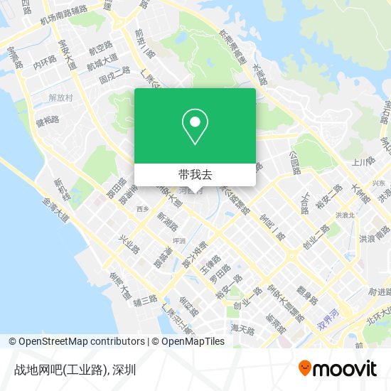 战地网吧(工业路)地图