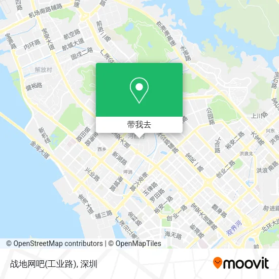 战地网吧(工业路)地图