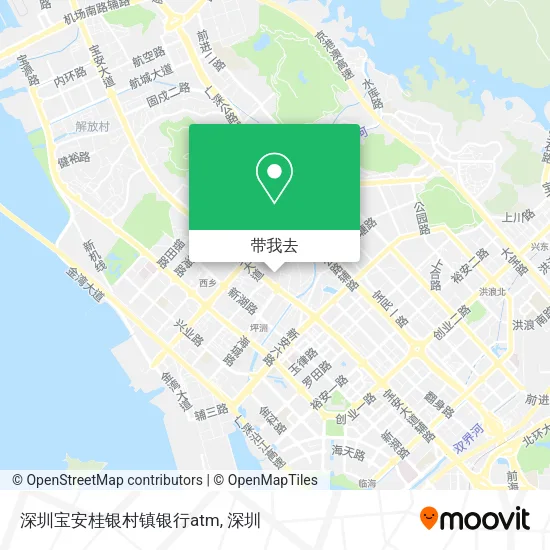 深圳宝安桂银村镇银行atm地图