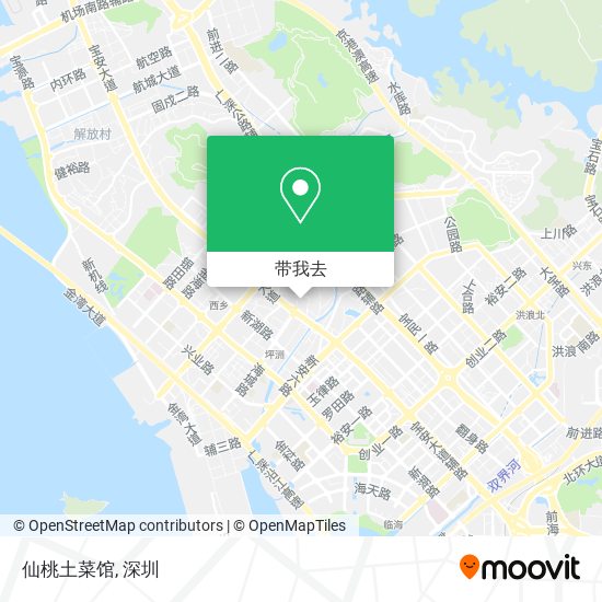 仙桃土菜馆地图