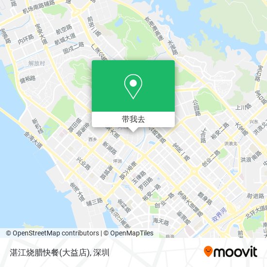 湛江烧腊快餐(大益店)地图