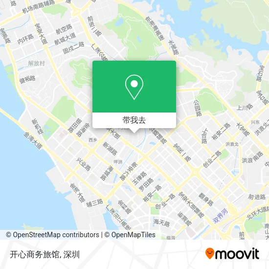 开心商务旅馆地图