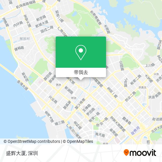 盛辉大厦地图